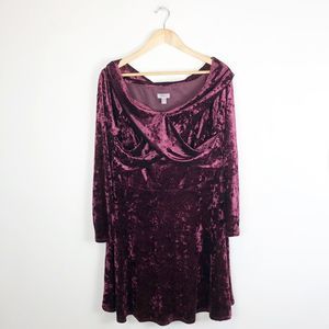 chelsea28 velvet dress